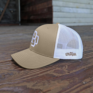 The BD Monogram Trucker Hat, Big Dumper Collection
