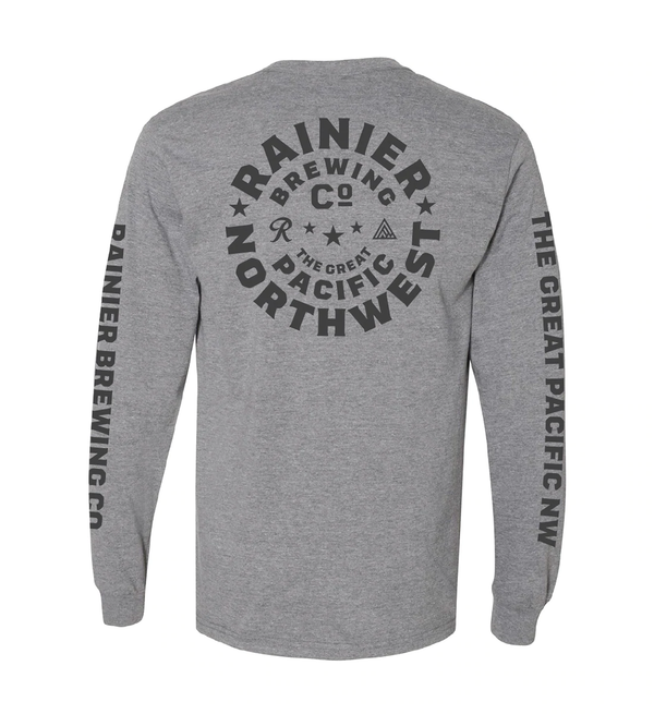 Rainier Beer Durable Long Sleeve T-Shirt