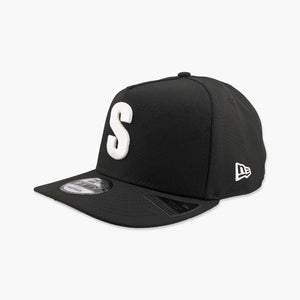 Seattle Mariners Steelheads Black A-Frame Snapback