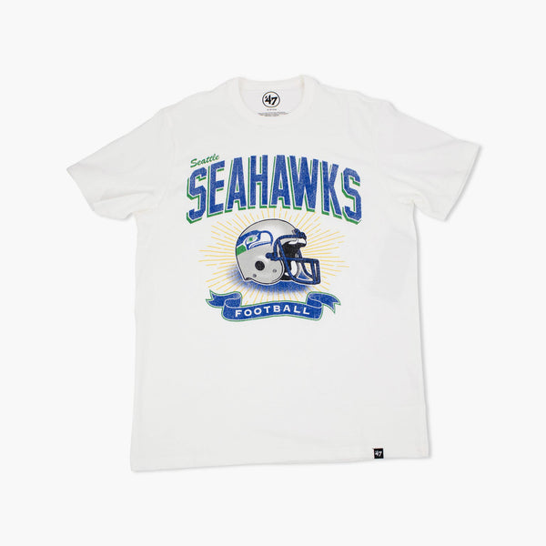Seattle Seahawks Prime Play White Wash T-Shirt