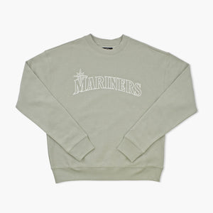 Seattle Mariners Olive Heavyweight Premium Crewneck