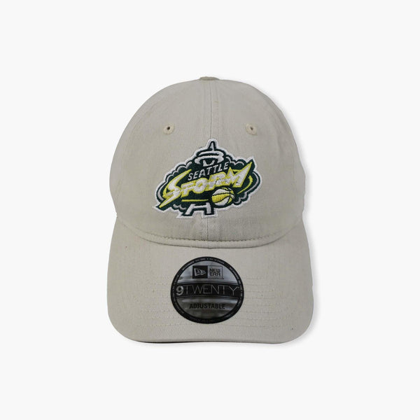Seattle Storm Throwback Beige Adjustable Hat