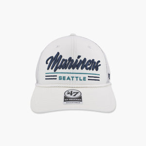 Seattle Mariners White Garner Rope Trucker Hat