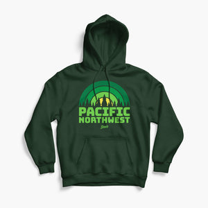 PNW Green Trees Hoodie