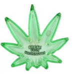 WA High! Greenleaf Glass Ashtray