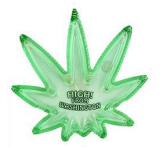 WA High! Greenleaf Glass Ashtray