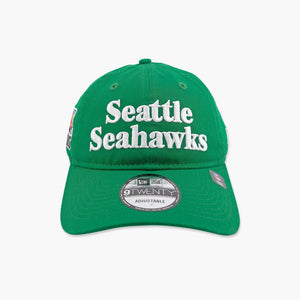 Seattle Seahawks Chuck Knox Super Bowl LX Champions 1980's Green Adjustable Hat