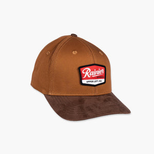 Rainier Beer Brown Brewmaster Snapback