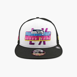 Seattle Seahawks Two-Tone Super Bowl LX Champions Neon Nights Snapback