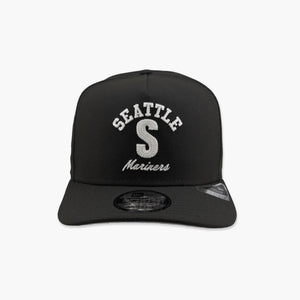 Seattle Mariners Steelheads Black Arched A-Frame 50th Anniversary Snapback
