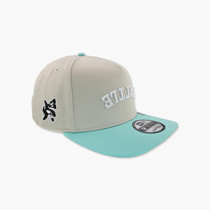 Seattle Sounders Ice Blue Orca Flipped A-Frame Snapback