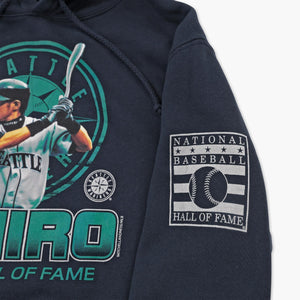 Seattle Mariners Navy Ichiro Suzuki HOF Hitter Hoodie