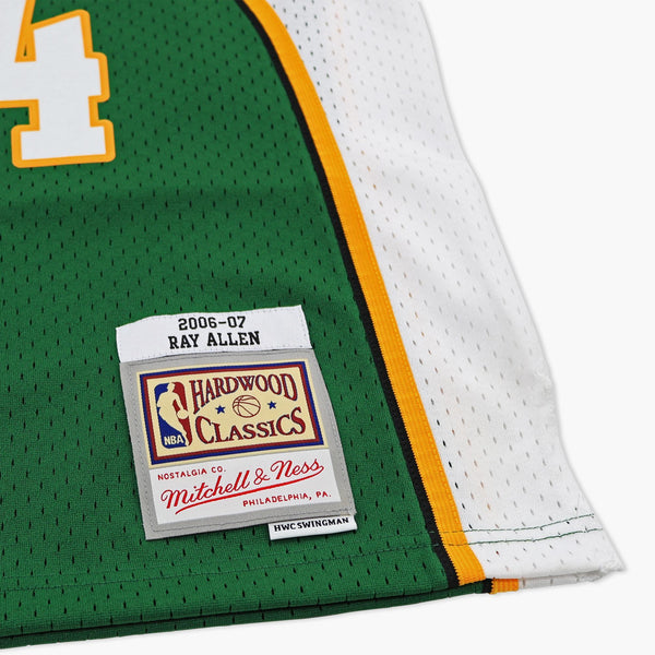 Seattle SuperSonics Ray Allen 2006 Swingman Green Jersey