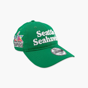 Seattle Seahawks Chuck Knox Super Bowl LX Champions 1980's Green Adjustable Hat