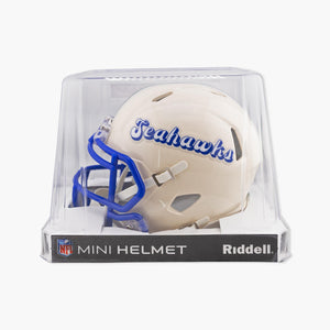 Seattle Seahawks Retro Cream Mini Helmet