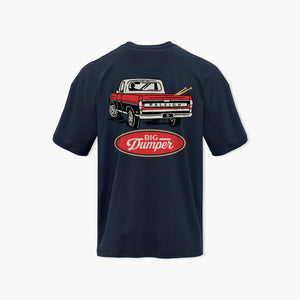The Blue Collar Navy T-Shirt, Big Dumper Collection