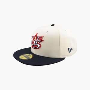 World Baseball Classic Team USA Two-Tone Chrome Fitted Hat