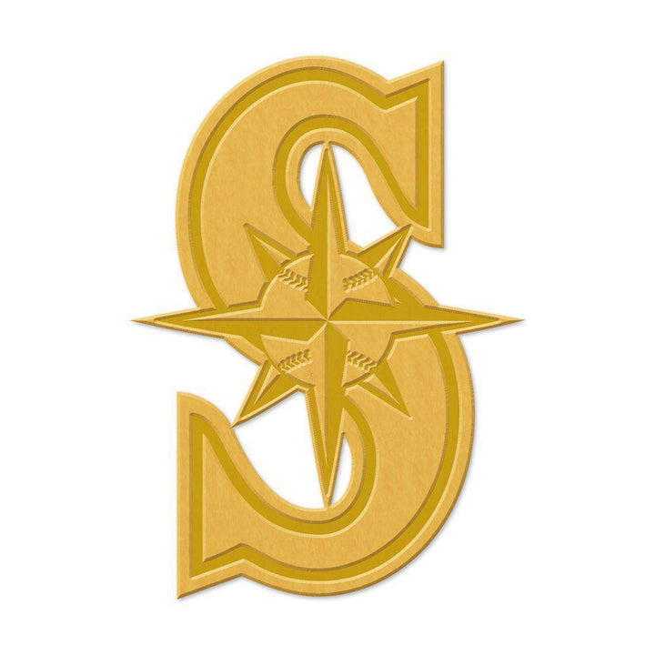 Seattle Mariners Gold Primary Logo Pin