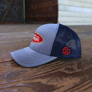 The Big Dumper Badge Trucker Hat, Big Dumper Collection