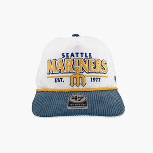 Seattle Mariners Cooperstown Rustic Denim Hitch Snapback
