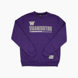 Washington Huskies Classic Script Crewneck