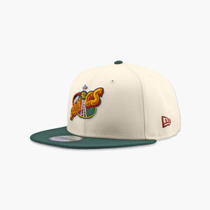 Seattle SuperSonics New Era 2001 All-Star Game Chrome/Green Snapback