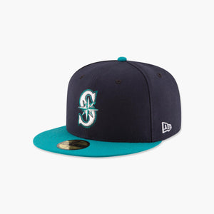 Seattle Mariners Randy Johnson Two-Tone Fitted Hat