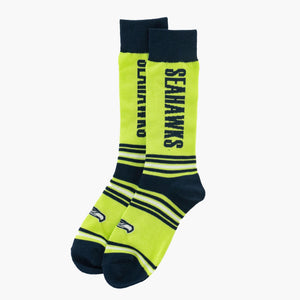 Seattle Seahawks Go Team Crew Socks