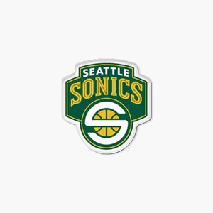 Seattle SuperSonics "S" Logo Magnet