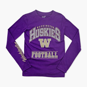 Washington Huskies Big Timer Youth Long Sleeve T-Shirt