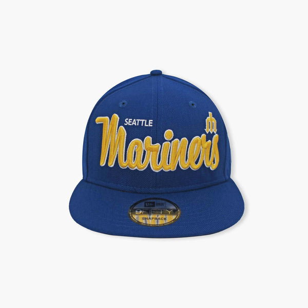 Seattle Mariners Fann Collection Professional Throwback Script Snapback