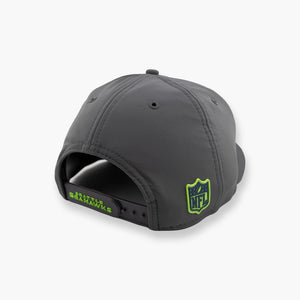 Seattle Seahawks 2026 Sideline Cold Weather Primary Charcoal Snapback