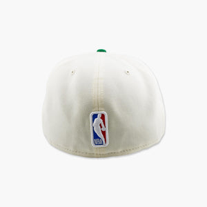 Seattle SuperSonics Chrome/Kelly Two-Tone Skyline Fitted Hat