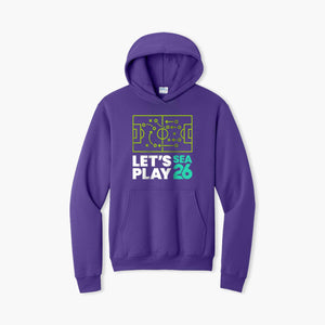 The Pitch Purple Hoodie