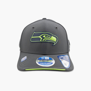 Seattle Seahawks 2026 Sideline Cold Weather Primary Charcoal StretchSnap