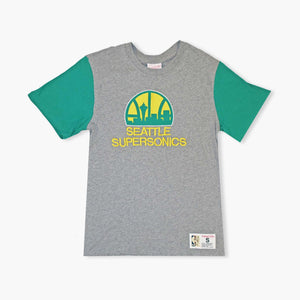 Seattle SuperSonics Skyline Color Blocked T-Shirt