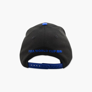 FIFA World Cup Host City Black/Blue Seattle A-Frame Snapback