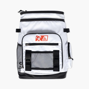 Rainier Beer White Cooler Backpack