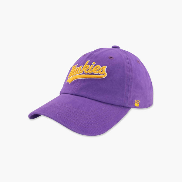 Washington Huskies Retro Script Purple Adjustable Hat