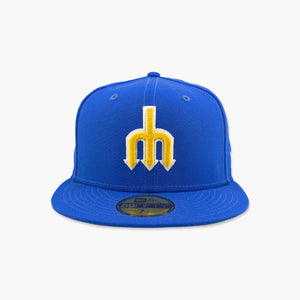 Seattle Mariners Royal Trident Fitted Hat