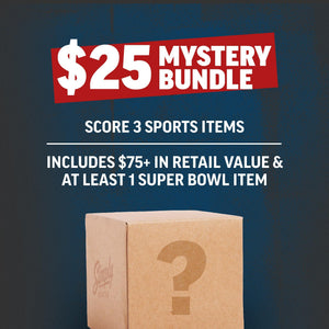 Warehouse Blowout $25 Mystery Sports Bundle - 1 Super Bowl Item!