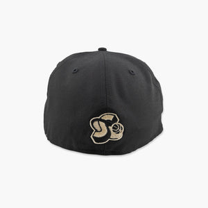 Seattle SuperSonics Black Wool Fitted Hat