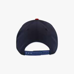 US Soccer Navy Shield Crest Stretch Snapback