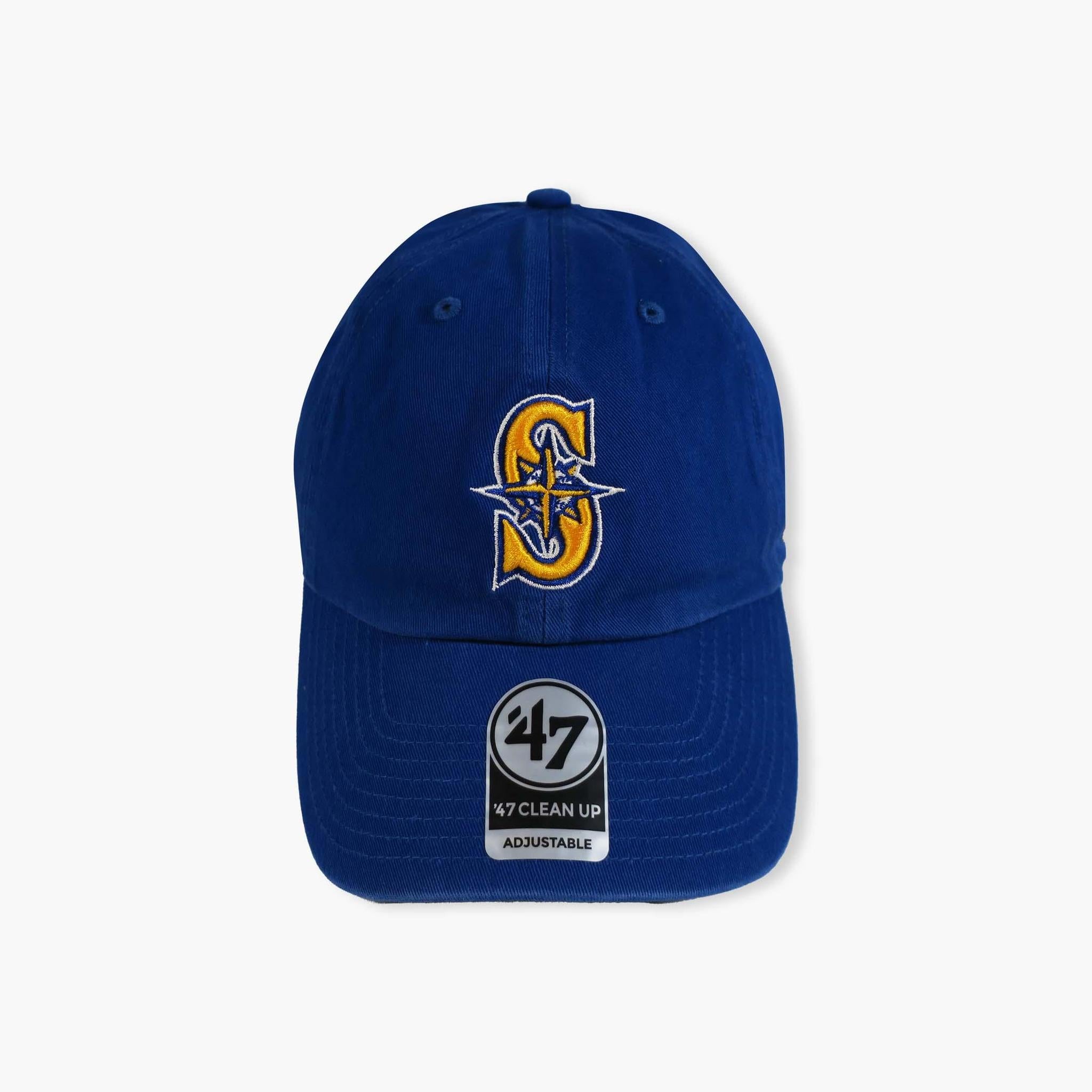 Seattle Mariners Primary Logo Royal Clean Up – Simply Seattle