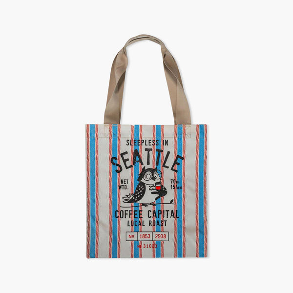 Chalo Seattle Owl Roastery Shopping Bag - 3483