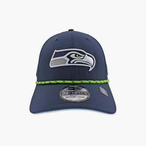Seattle Seahawks Primary Logo Navy Stretch Fit Hat