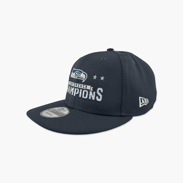 Seattle Seahawks 2025 NFC Conference Champions Replica Navy Snapback