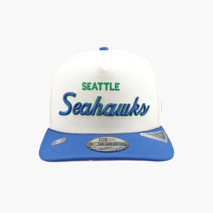 Seattle Seahawks Chrome Vintage Script Snapback
