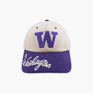 Washington Huskies Natural Script Two Tone Clean Up