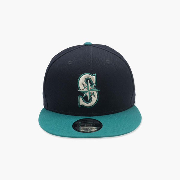 Seattle Mariners 2-Tone Primary Logo Flat Bill Snapback
